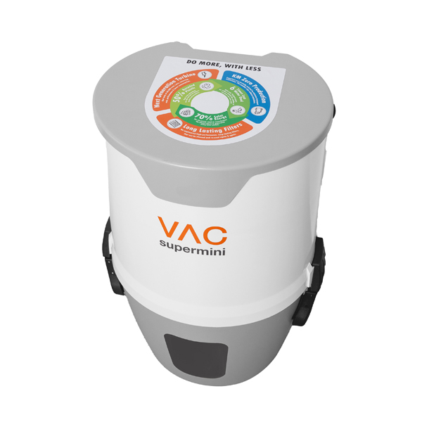 Centrale d'aspiration SACH VAC SUPER MINI garantie 4 ans (jusqu’à 300 m²) + Set inter 9 M + 8 accessoires + kit 3 prises + kit prise balai + kit prise garage_4