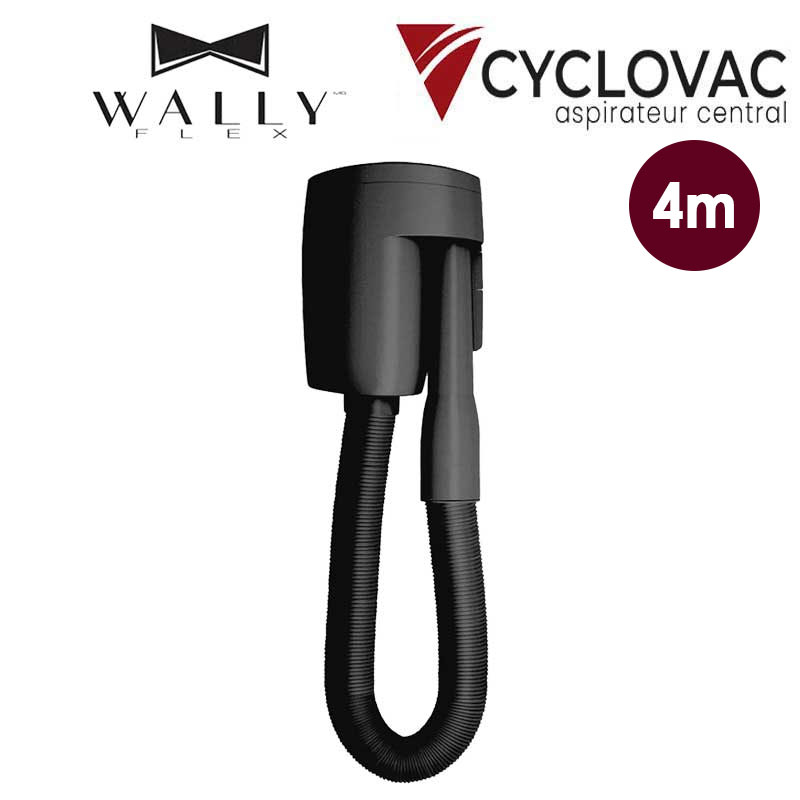 Flexible WallyFlex - pour la cuisine et la salle de bain - noir