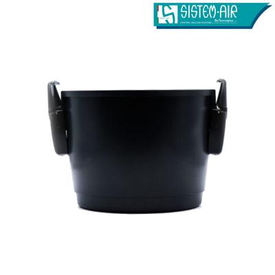 Bac à poussières noir Mini pour centrales d'aspiration Sistem Air Tecno Style Mini, Mini TE, Mini TA, Media TE et Media TA, Sistem Air 9900.030