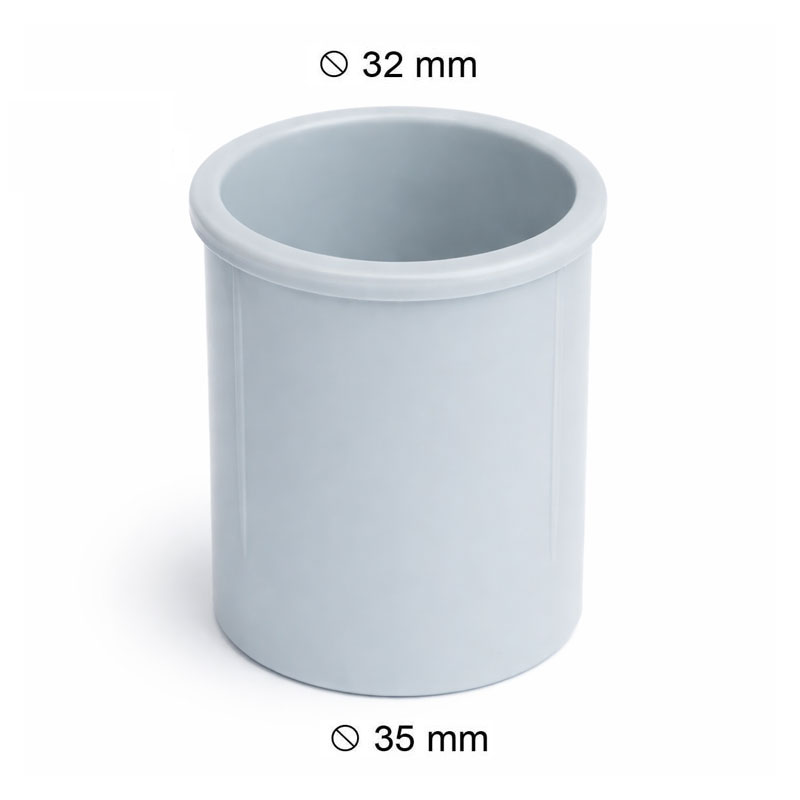 Adaptateur gris Mâle Ø35 mm Femelle Ø32 mm