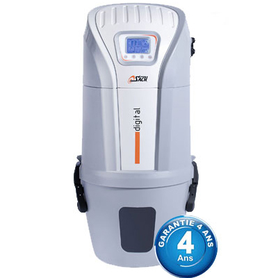 Aspiration centralisée SACH VAC Digital 2.4 kW - Logement jusqu'à 500m2 - Garantie 4 ans, Sach UD6006-SC/E