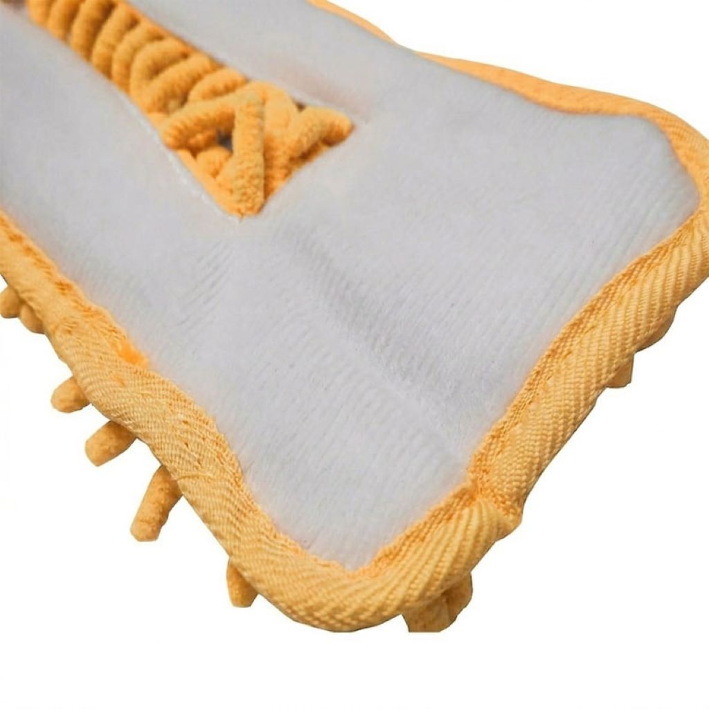 Brosse rasta mop microfibre - spéciale parquet - orange_4