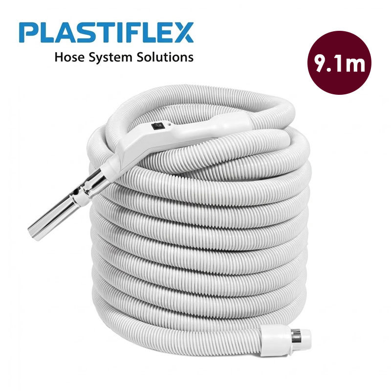 Flexible aspiration centralisée 24V Plastiflex - longueur 9,10m