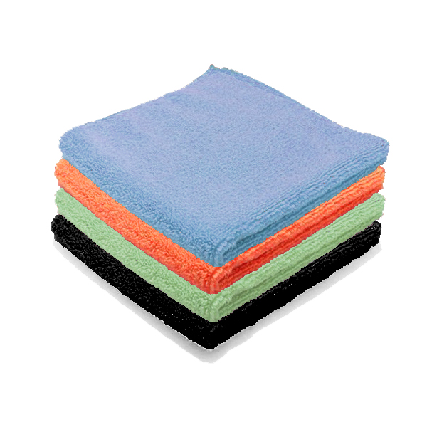 microfibre entretien courant 4 couleurs