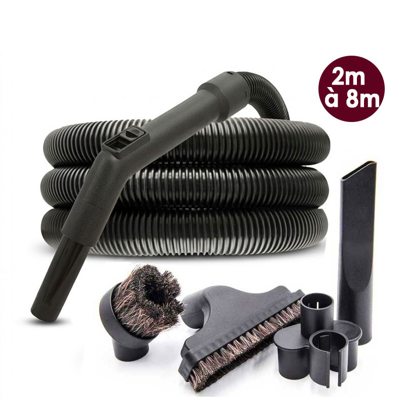 Set cuisine extensible noir - longueur de 2 à 8m