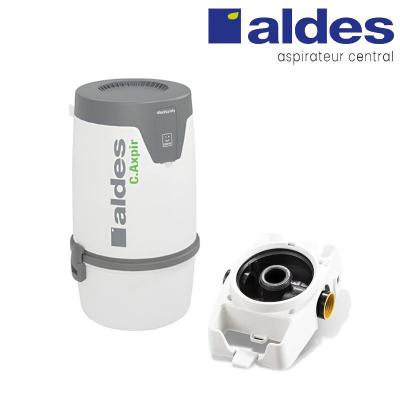 Aspirateur central ALDES Pack C.AXPIR INITIA Garantie 2 ANS (jusqu’à 200 m²) + Set inter 9 M + 8 accessoires + Berceau mural offert + 1 kit de nettoyage micro offert_1