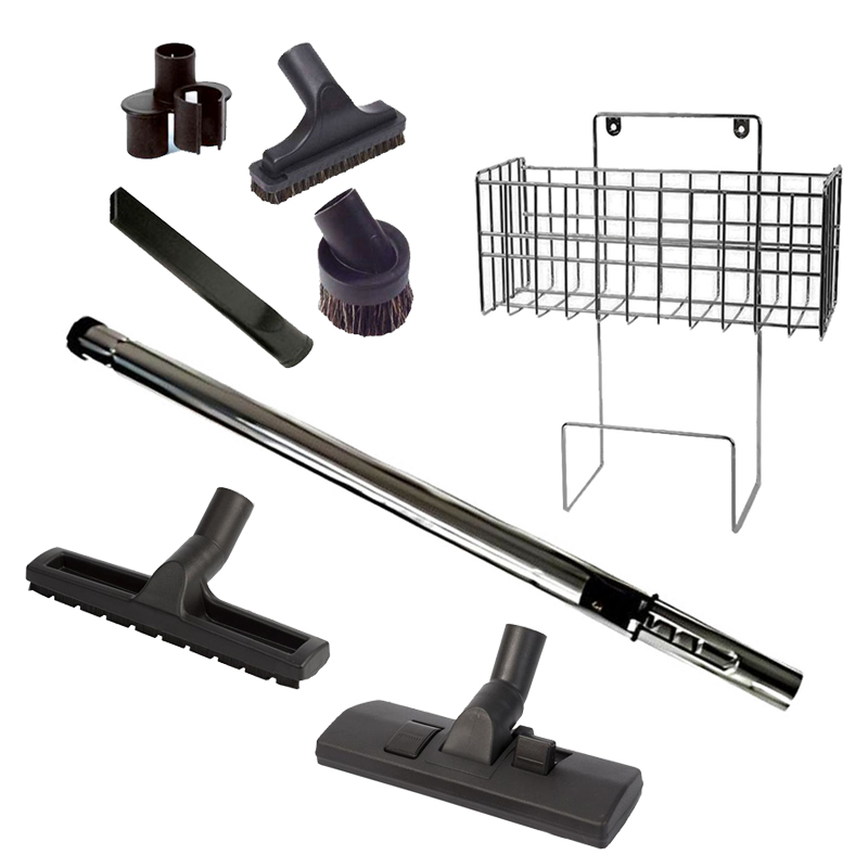 Aspiration centralisée avec sac OTTO BULL AURA 150 INOX (jusqu’à 150 m²), Garantie 2 ans + Set inter 9 M + 8 accessoires + 1 Kit de nettoyage micro offert_3