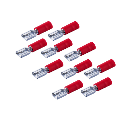 Cosses plates femelles par 10