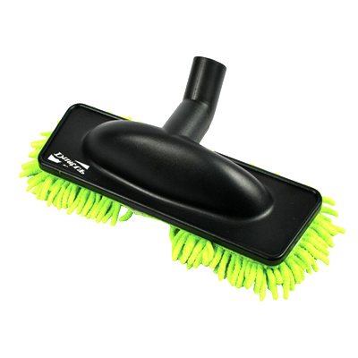 Brosse rasta mop microfibre - spéciale parquet - vert_1