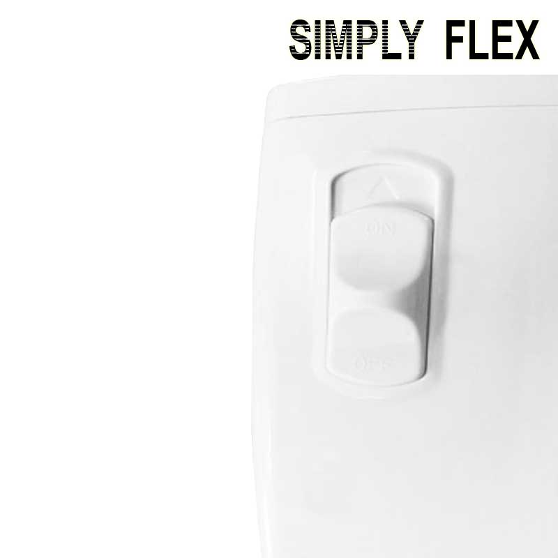 Flexible SimplyFlex -  idéal pour la cuisine et la salle d'eau - blanc_1