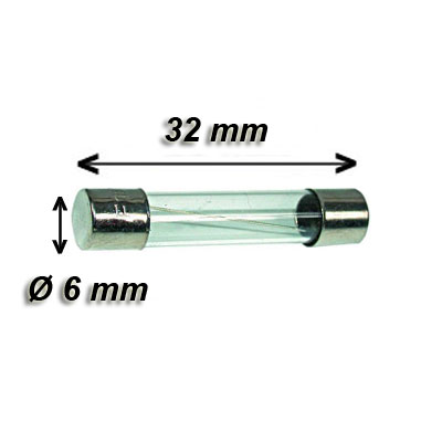 Fusible RAPIDE 32 x Ø6 mm - 16A