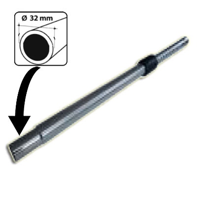 Set ALDES 8 accessoires + 1 flexible avec poignée standard chromée remplace la poignée de commande pneumatique ALDES 11070062 avec douille de démarrage et vanne d’arrêt - longueur 6m_6
