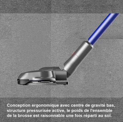 Brosse vadrouille électrique pour aspirateur sans fil compatible Dyson V7, V8, V10, V11, lumière LED, réservoir d'eau, tête de brosse_8