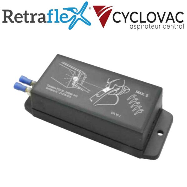 Récepteur poignée RF 868 Mhz avant 2024, Cyclovac TBORFREC2