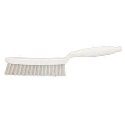 Brosse à main étroite pour joints ou rails de baie vitrée