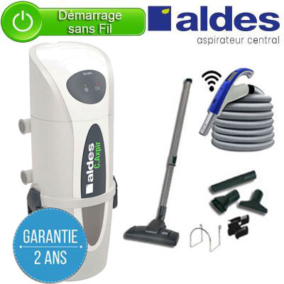 Centrale ALDES C.Axpir® Dynamic, Garantie 2 ans, (jusqu'à 500 M²), avec kit de nettoyage, 11071151