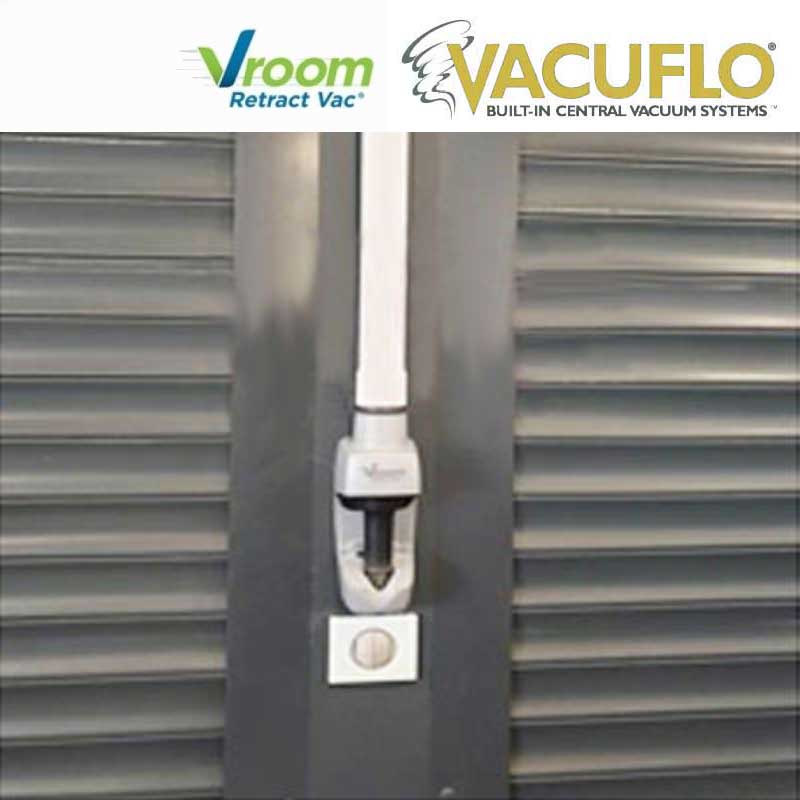 Nouveau Kit Flexible Vroom Retract Vac , compatible avec toutes les marques d'aspiration centralisée - longueur 9m_5