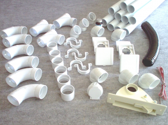 kit 2 prises + 1 kit prise garage + 1 kit ramasse miettes - beige