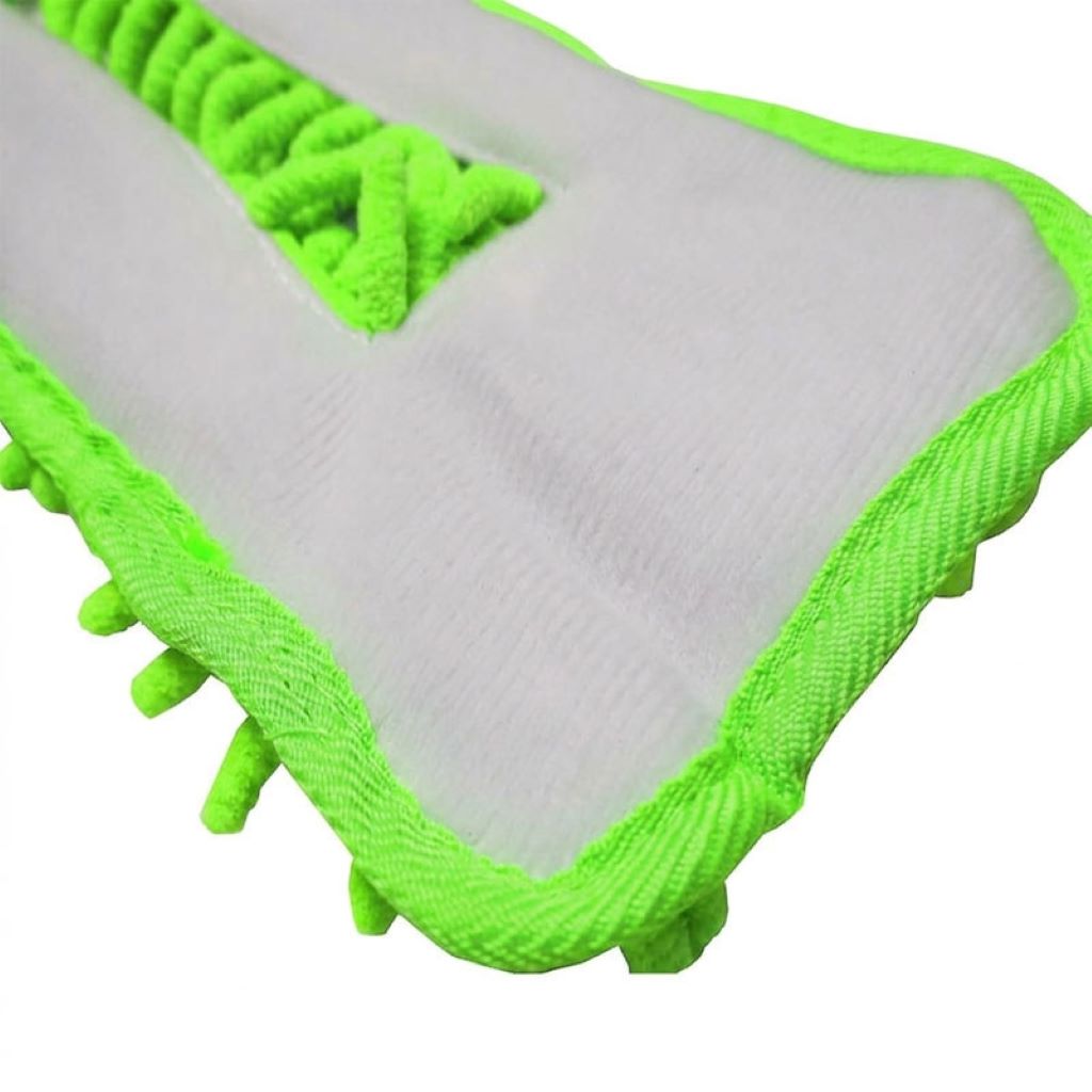 Brosse rasta mop microfibre - spéciale parquet - vert_7