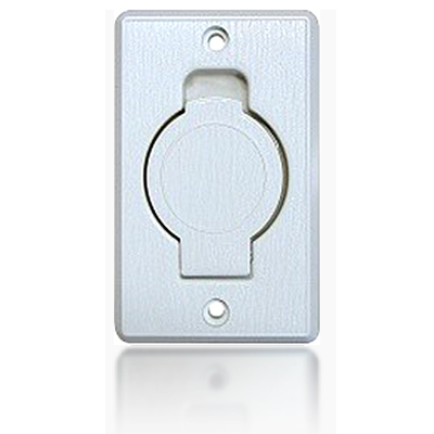 Kit 1 prise porte ronde blanche pour centrale Beflexx_3